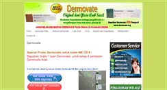 Desktop Screenshot of dermovate.org