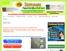 Tablet Screenshot of dermovate.org